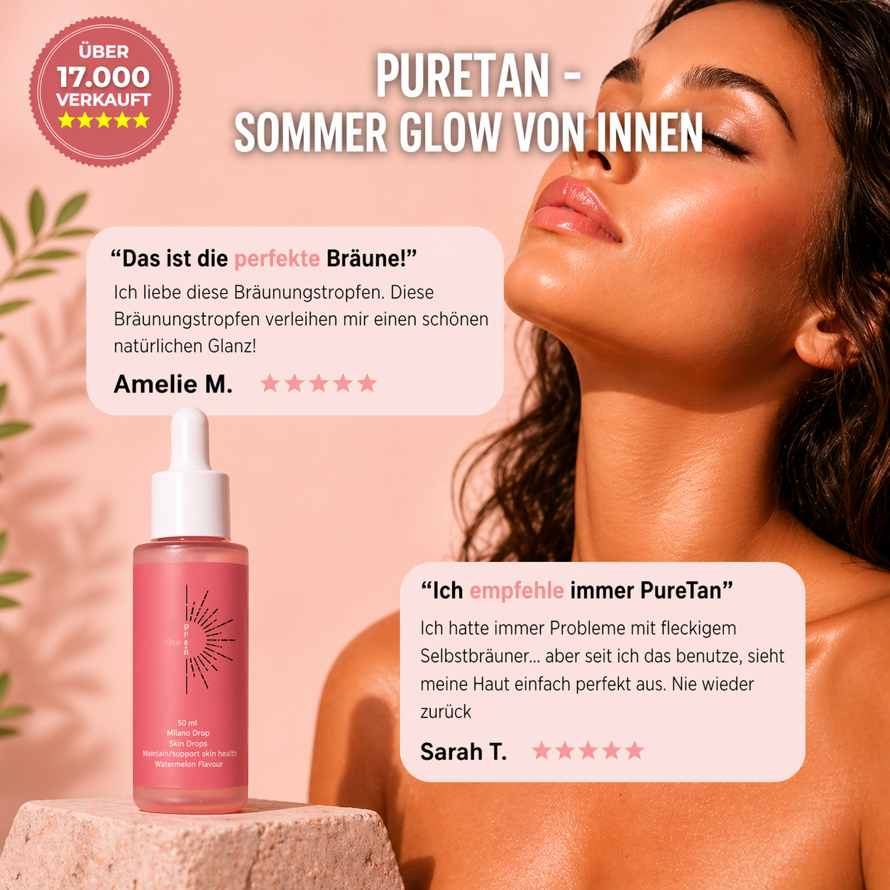 PureTan – Sommer Glow von innen