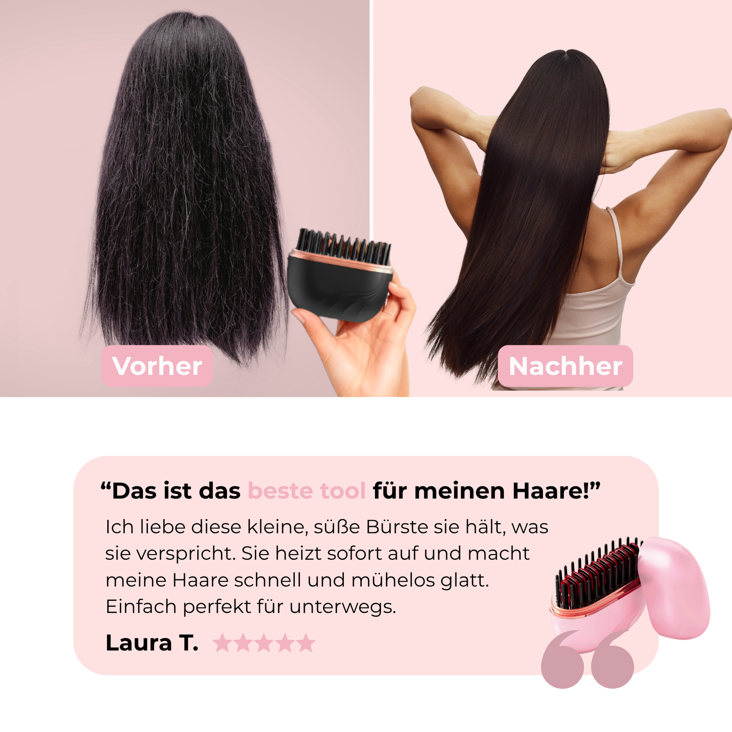 SleekyGo - Glatte Haare jederzeit & überall